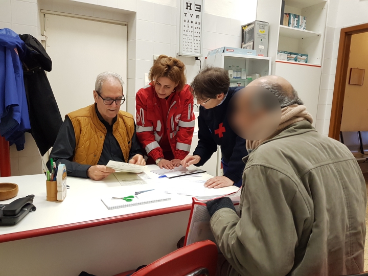Visite gratuite per le persone senza dimora, il progetto della Croce Rossa
