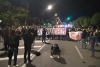 Il corteo in Viale Italia