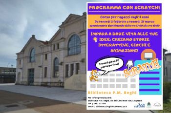 Al via il corso di Coding con Scratch alla Biblioteca Beghi