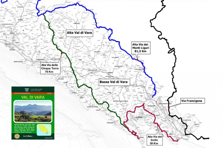 “Sviluppo e opportunità”, una nuova carta escursionistica della Val di Vara