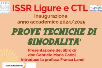 L&#039;Istituto Superiore di Scienze Religiose Ligure inaugura l&#039;anno accademico