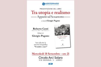 L&#039;Associazione Culturale Mediterraneo presenta il libro “Tra utopia e realismo. Appunti sul sessantotto”