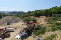 Cantiere del nuovo ospedale del Felettino