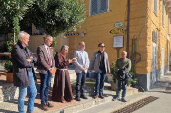 A Monterosso inaugurato il tratto restaurato di Via del Bastione, tra Via Fegina e il  Convento dei Cappuccini