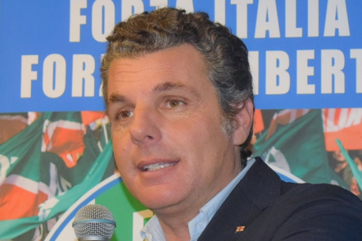 Il coordinatore regionale di Forza Italia Carlo Bagnasco