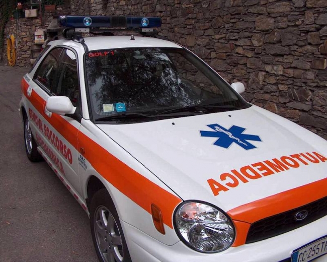 Incidente stradale a Levanto, vittima trasportata a Genova