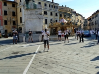 Baristi e ristoratori in piazza Matteotti