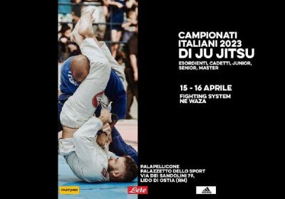 Ju Jitsu, folta rappresentativa della Polisportiva Prati Fornola al Campionato Italiano 2023 a Ostia