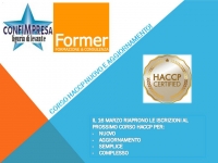 16 marzo, apertura iscrizioni al corso HACCP!
