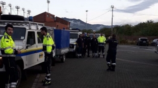 Protezione civile spezzina a Livorno, Peracchini e Piaggi: &quot;Orgogliosi dei volontari&quot;