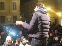 Alessandro Di Battista in Piazza Matteotti