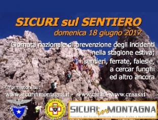 Domenica 18 giugno “Sicuri sul sentiero” a Vernazza