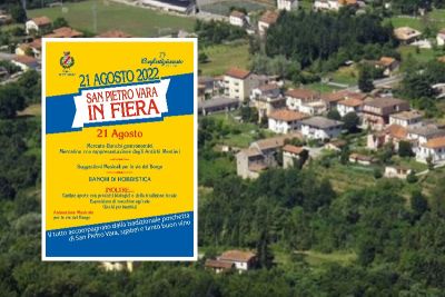 San Pietro Vara in Fiera 2022: appuntamento del 21 agosto