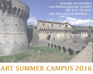 &quot;Art Summer... Assedio al castello!&quot;: centro estivo per bambini alla Fortezza Firmafede