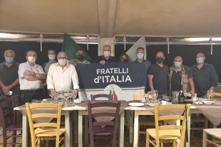 Tappa riccolese per i candidati di Fratelli d’Italia Sauro Manucci e Costanza Bianchini