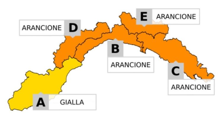 Maltempo, sul Levante e Centro ligure situazione idrogeologica critica