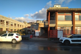 L&#039;ingresso dell&#039;ospedale San Bartolomeo di Sarzana