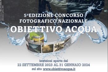 Mancano solo due settimane alla chiusura del concorso fotografico &quot;obiettivo acqua&quot;