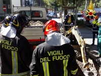 Fuga gas in Viale Italia, intervengono i Vigili del Fuoco