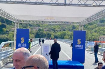 Aperto al traffico il nuovo ponte di Albiano Magra