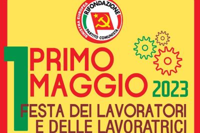 1° maggio, a Solaro di Lerici per la festa delle lavoratrici e dei lavoratori organizzata da Rifondazione Comunista