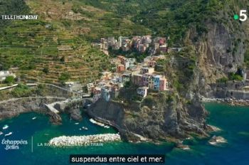 Le Cinque Terre e Porto Venere in onda sulla televisione francese