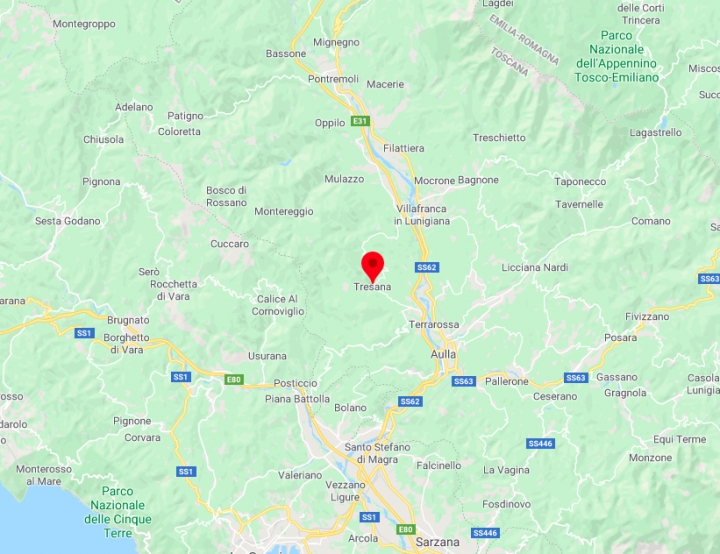 Terremoto di magnitudo 2.4 a Tresana (MS)