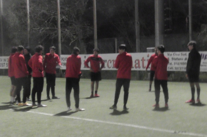 Il Don Bosco Spezia in allenamento