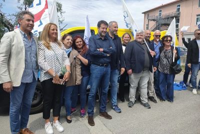 Matteo Salvini a Sarzana: &quot;Squadra che vince non si cambia&quot; (Video)