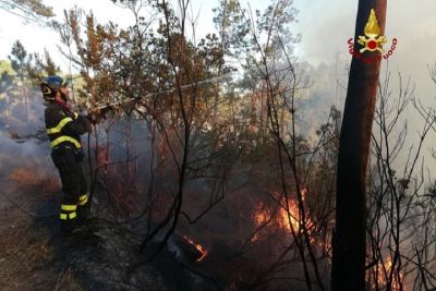 Il 27 luglio scatta lo stato di grave pericolosità per gli incendi in tutta la Liguria