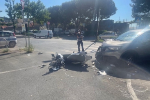 Grave incidente in viale Fieschi, donna in rianimazione