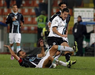 Botta e risposta Caputo - Nenè: Virtus Entella-Spezia 2-2 (live)