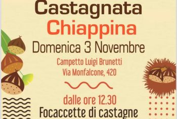 Tutto pronto per la 4a edizione della &quot;Castagnata Chiappina&quot;