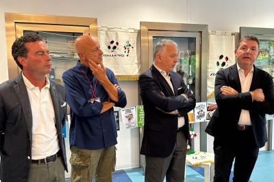 Inaugurata la mostra nella galleria d&#039;arte al Cruise Terminal del Porto della Spezia