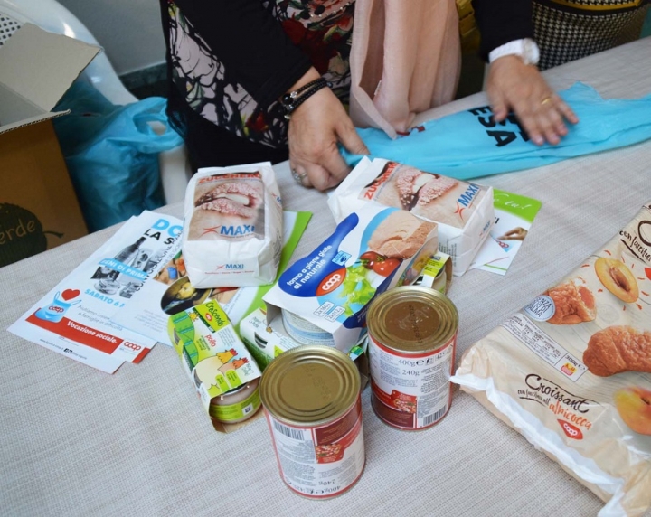Raccolta solidale di Coop Liguria: donate 35 tonnellate di alimenti