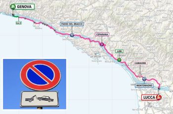 Arriva il Giro d'Italia: modifiche alla viabilità a Sarzana. Le scuole anticipano la fine delle lezioni