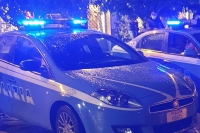 I controlli della Polizia a Sarzana, ieri sera controllate 27 persone