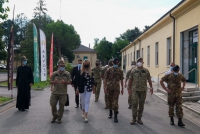 Il Sottosegretario alla Difesa, Stefania Pucciarelli, in visita al 4° Reggimento Alpini Paracadutisti