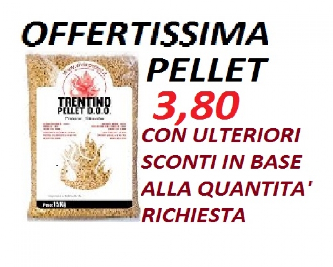 Offerta Pellet prestagionale con consegna a domicilio ad Aulla-Massa Carrara