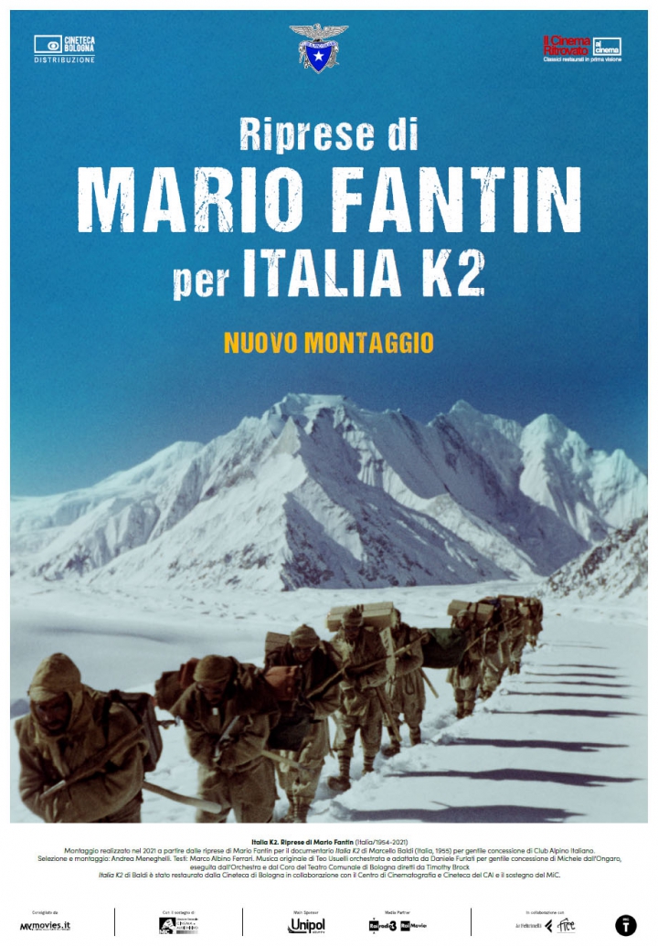 Al Nuovo “Riprese di Mario Fantin per Italia K2&quot;