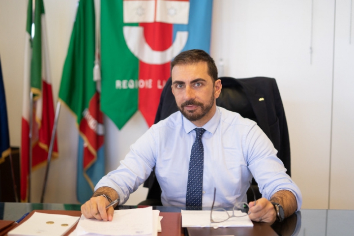 Il presidente del Consiglio regionale Gianmarco Medusei