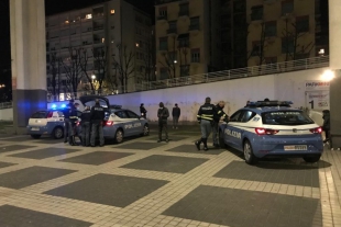 La Polizia al Centro Kennedy alla Spezia