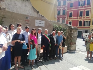 Lo slargo di Piazza Sant’Agostino intitolato a Torquato Enrico Cavallini