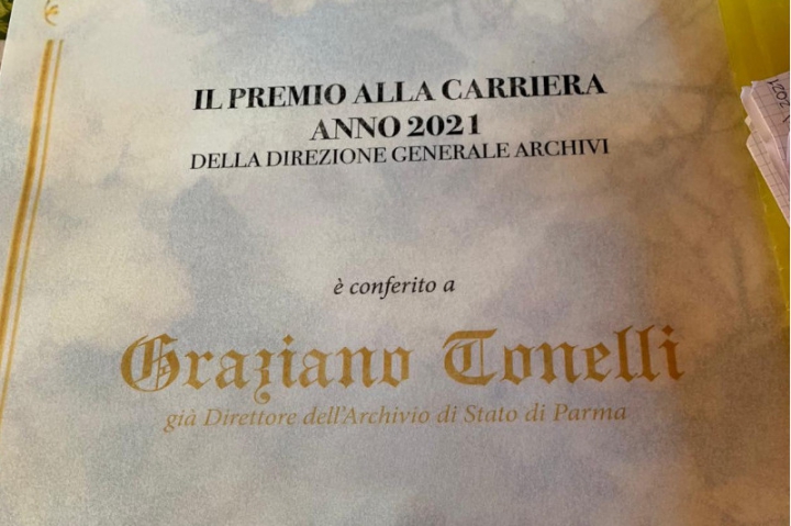 Il Premio alla Carriera per il 2021 a Graziano Tonelli
