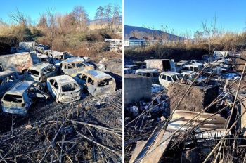 Le auto abbandonate in via XXV aprile ed avvolte dalle fiamme pochi giorni fa, erano finite su &quot;Striscia la Notizia&quot; nel 2021