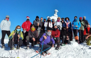 &quot;Ciaspolatrekking&quot; sulla Montagna dei Tre Confini