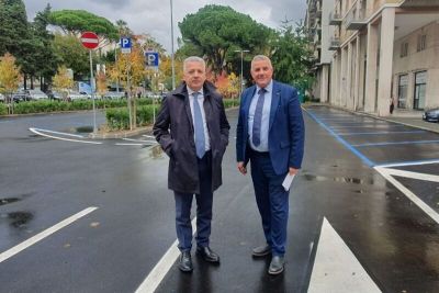 Conclusi i lavori di riqualificazione dell’area parcheggio di Piazza Caduti per la Libertà