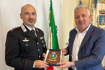 Il Sindaco della Spezia ha incontrato il nuovo Comandante Provinciale dell&#039;Arma dei Carabinieri