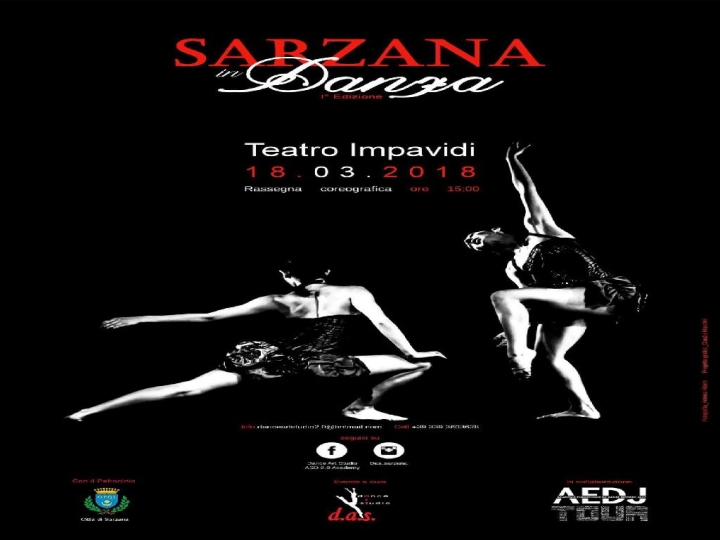 Sarzana in Danza Rassegna Coreografica e Stage aperta a tutte le scuole di danza