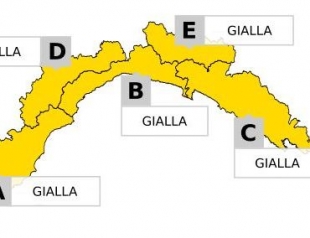 Allerta gialla sullo spezzino